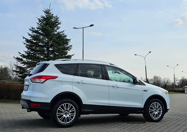 Ford Kuga cena 48800 przebieg: 164000, rok produkcji 2013 z Brzeziny małe 742